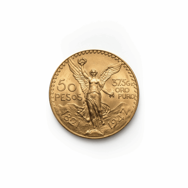 Mexican Gold Centenario 50 Pesos Coin