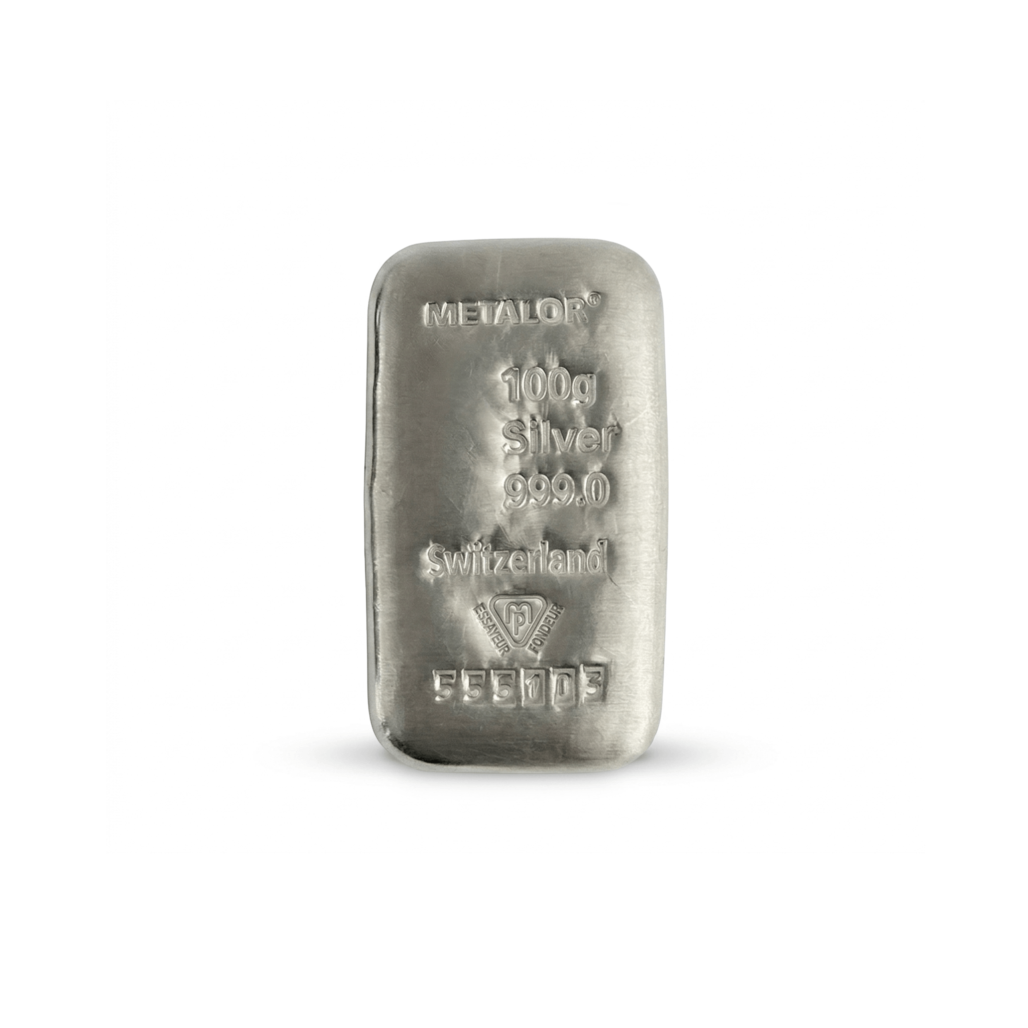 100 Gram Metalor Swiss Silver Bar